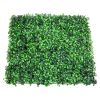 VEVOR Artificial Boxwood Panel UV 24pcs Boxwood Hedge Wall Panels Artificial Grass Backdrop Wall 20" X 20" 4 cm Green Grass Wall Fake Hedge for Decor
